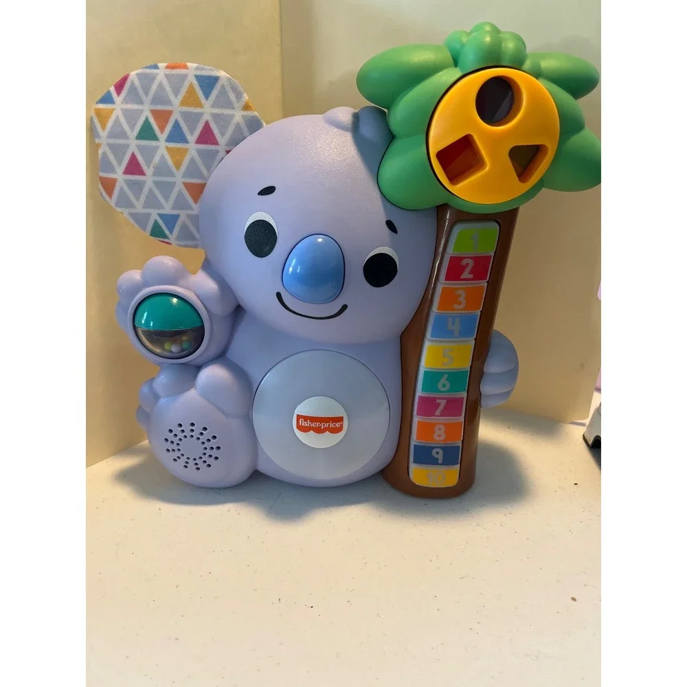 Fisher-Price Linkimals Counting Koala Musical Learning Toy FYK60 Purple